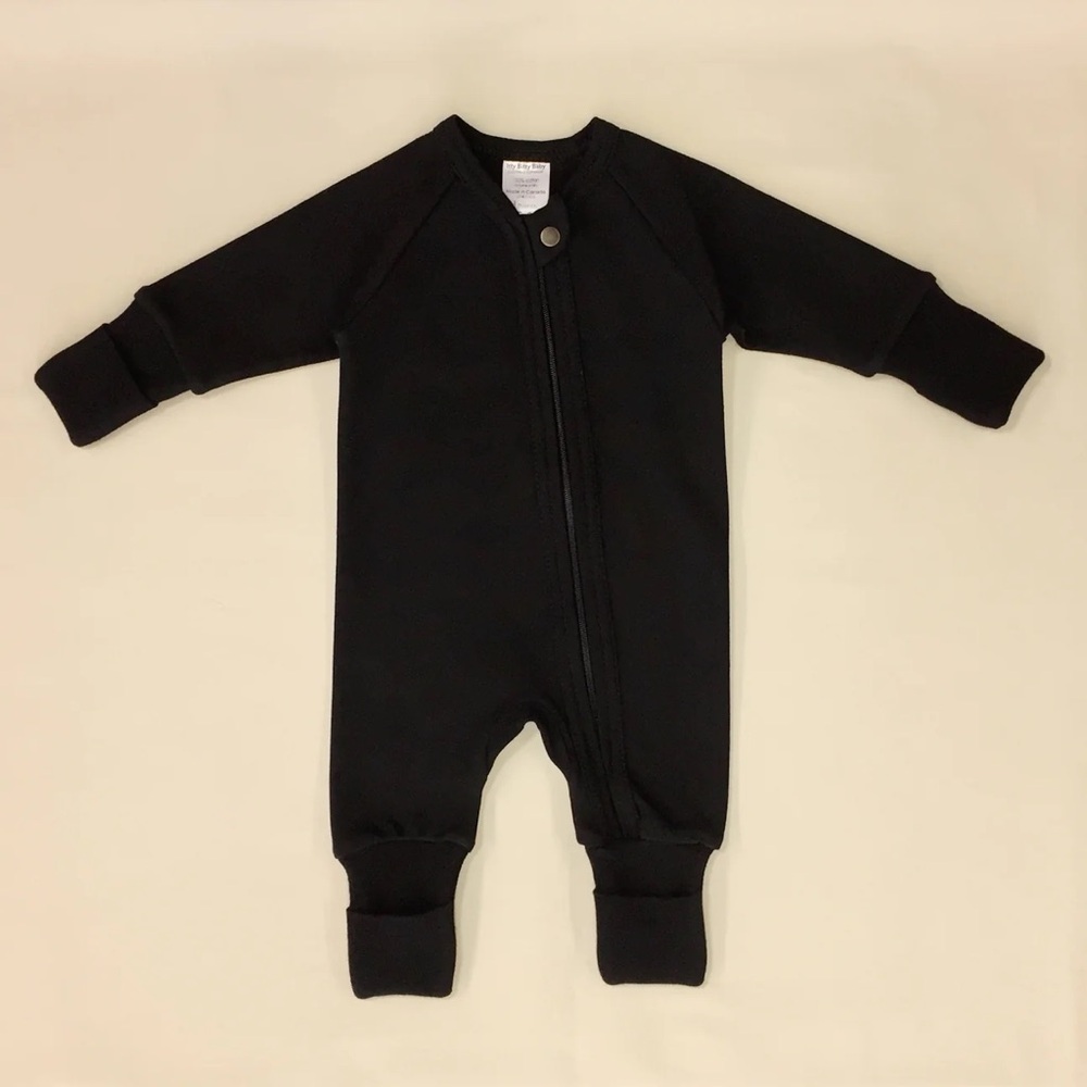 Zip Sleep & Play Suit Boreal Night (Black)